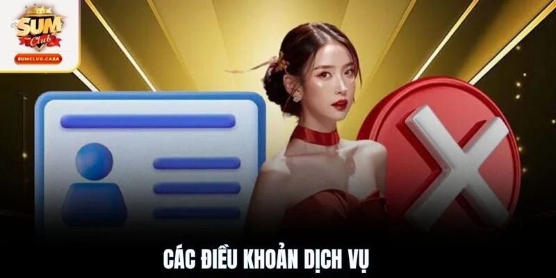 Các điều khoản dịch vụ