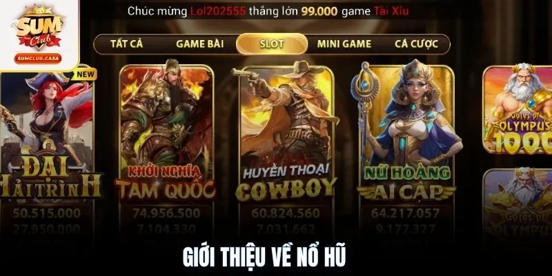 Giới thiệu về nổ hũ